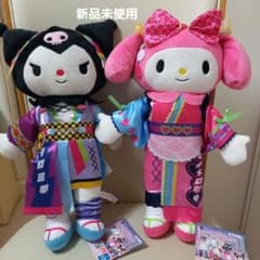 Sanrioピューロランドコラボ　ライブキャラBIGぬいぐるみマイメロディクロミ