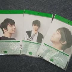 キシリトール羽生結弦君マグネット、スクラッチカレンダー、ミニポスターの３点セットのサムネイル