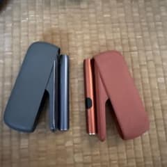 IQOS 電子タバコ本体 グレー 赤のサムネイル