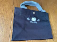 【非売品】Hello Kitty ミニトートバッグ ブラック