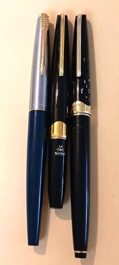 PLATINUM 18k 他 万年筆 3本セット☆ジャンク品☆Y40 - メルカリ
