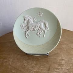 ウェッジウッド ジャスパー エトトレイ 2026 ウマ 馬 干支プレート