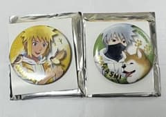 NARUTO カカシ&ミナト少年期 缶バッジ 2個セットのサムネイル