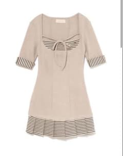 andmary Aiden pleats mini dress - メルカリ
