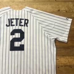 極美品 マジェスティック ニューヨークヤンキース デレクジーター ユニフォーム Majestic ニューヨークヤンキース デレク・ジーター ユニフォーム