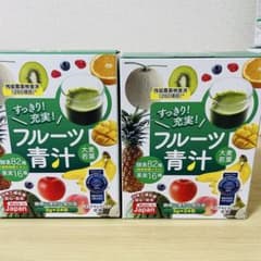 すっきり充実 フルーツ青汁 2箱 健康 全48包 - メルカリ