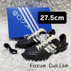 アディダス ウィメンズ フォーラム キュビズム コアブラック 27.5cm