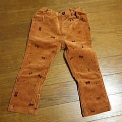 くんこ☆様専用！コーデュロイパンツ  90のサムネイル