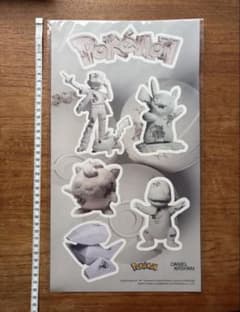 数量限定 Daniel Arsham x Pokemon ポケモン ステッカー 数量限定 Daniel Arsham x Pokemon ポケモン ステッカー - メルカリ