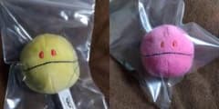 2点セット　機動戦士ガンダムシリーズ ミニハロぬいぐるみ 黄色　ピンク