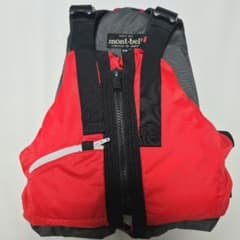 美品】mont-bell ライフジャケットレディース S/M レッド - メルカリ