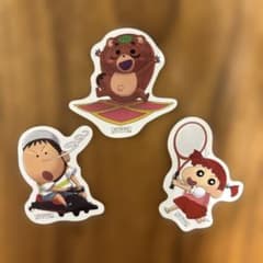 クレヨンしんちゃん ステッカー 3種セットのサムネイル