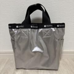 レスポートサック　アダムエロペ　トートバッグ　リバーシブル アダムエロペ × レスポートサック リバーシブルトート /シルバー/ブラック