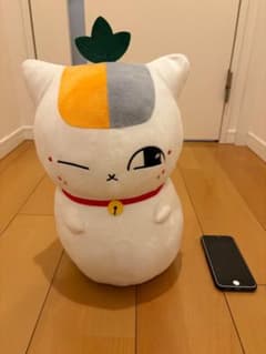 냥코 선생님 봉제인형 약 40cm 빅 사이즈 나츠메 친구장