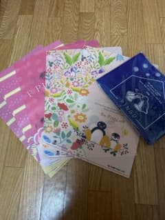 ピングー クリアファイル 7枚セット&エコバッグ 住友生命のサムネイル