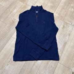 Polo 長袖Tシャツ　紺色　XSのサムネイル