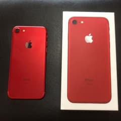 【大幅値下げ！】iPhone 7 Red 128GB SIMフリーのサムネイル