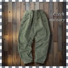 60s チェコ軍 レインドロップカモ ダブルニー カーゴパンツ ミリタリー チェコ軍 レインドロップカモ ダブルニー コンバット ミリタリーカーゴ