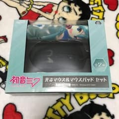 初音ミク　光るマウス&マウスパッドセットのサムネイル