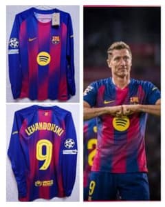 NIKE　2025〜26 FCバルセロナ　レヴァンドフスキ　CL仕様 NIKE 2025〜26 FCバルセロナ レヴァンドフスキ CL仕様 - メルカリ
