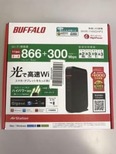 無線LAN ルーター BUFFALO WHR-1166DHPのサムネイル