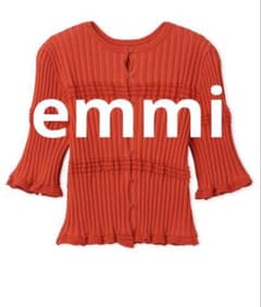 emmi 2wayランダムリブニット カーディガンのサムネイル