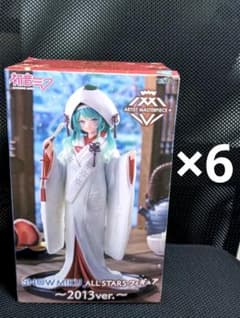 初音ミク SNOW MIKU 2013ver. フィギュア 6個セットのサムネイル