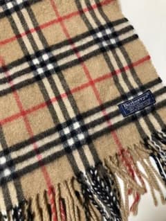 Burberrys カシミヤ100% マフラー/ブランケット ノバチェックのサムネイル