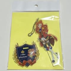 アイカツスターズ！早乙女あこ 制服ver. アクリルバッジスタンドキーホルダー アイカツスターズ！早乙女あこ 制服ver. アクリルバッジスタンド