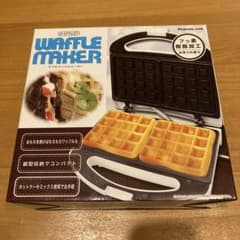 (新品未使用) ワッフルメーカー　ダブルのサムネイル