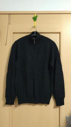 057】BARNEYS NEWYORK ハーフジップ ニット☆ ハイネック M - メルカリ