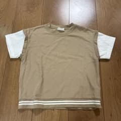 branshes レイヤード風半袖Tシャツ ベージュのサムネイル