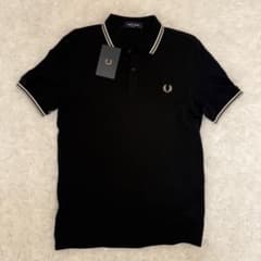 FRED PERRY ブラック ポロシャツ Sのサムネイル