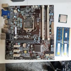 【ジャンク品】　core i5 ddr3 b85h3 m4 セット品のサムネイル