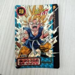 드래곤 볼 GT Goku SECRET 카드