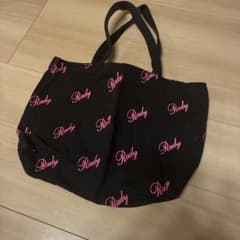 Rady トートバッグ ブラック ピンク ロゴのサムネイル
