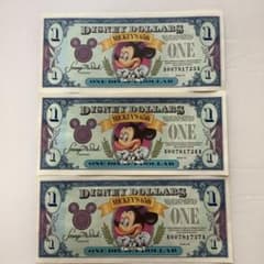 ディズニーダラー Mickey's 65th 3枚セット - メルカリ