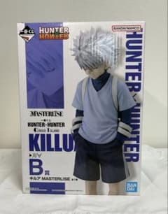 [신품 미개봉] HUNTER × HUNTER 피규어 이치 반 쿠지 키루아 B상