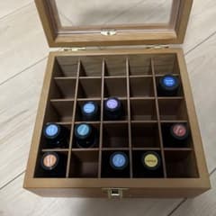 doTERRA 木箱 (オイル4本とオープナー付き） doTERRA エッセンシャルオイル用 木製収納ボックス おまけ付き - メルカリ