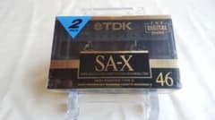 TDK カセットテープ SA-X ４６ ハイポジション ２本パックのサムネイル