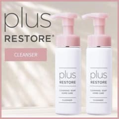 残り1セット】2本 plus RESTORE クレンジングソープ 200ml - メルカリ