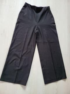 ZARA BASIC ブラック ワイドパンツのサムネイル
