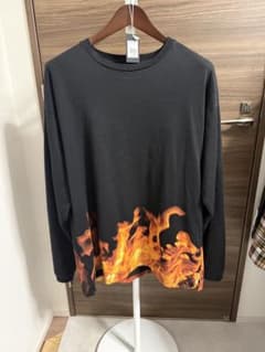 未使用　MINEDENIM FIRE PATTERN ロンT 定価2.8万 未使用 MINEDENIM FIRE PATTERN ロンT 定価2.8万 - メルカリ