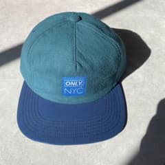 ONLY NYC フリースキャップ ダークグリーン/ネイビーのサムネイル