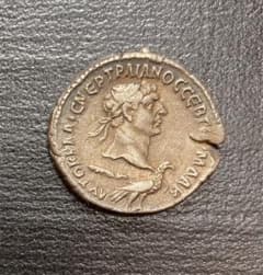 古代ローマ帝国 ギリシャ トラヤヌス帝 テトラドラクマ銀貨