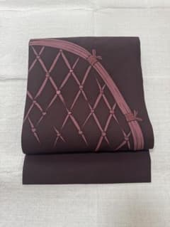 ぎをん齋藤　塩瀬　名古屋帯 光悦垣 ぎをん齋藤 塩瀬 名古屋帯 光悦垣 - メルカリ