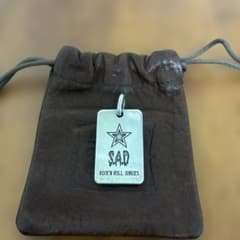SAD 清春 限定　シルバー ドッグタグ SAD 清春 限定 シルバー ドッグタグ - メルカリ
