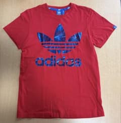 adidas Originals 半袖Tシャツ レッド レディースのサムネイル