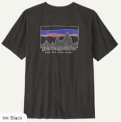値引き【新品未使用】Patagonia '73 スカイライン TシャツBlackのサムネイル