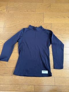アンダーシャツ　紺　160 s.a.gear 裏起毛のサムネイル